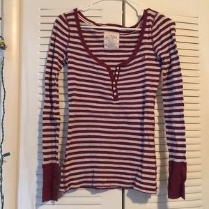 Hollister striped long sleeve